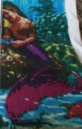 A Beautiful Mermaid Down By The Sea Diamond Painting Kit photo review