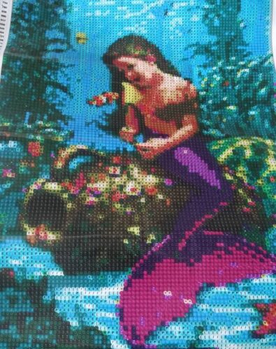 A Beautiful Mermaid Down By The Sea Diamond Painting Kit photo review