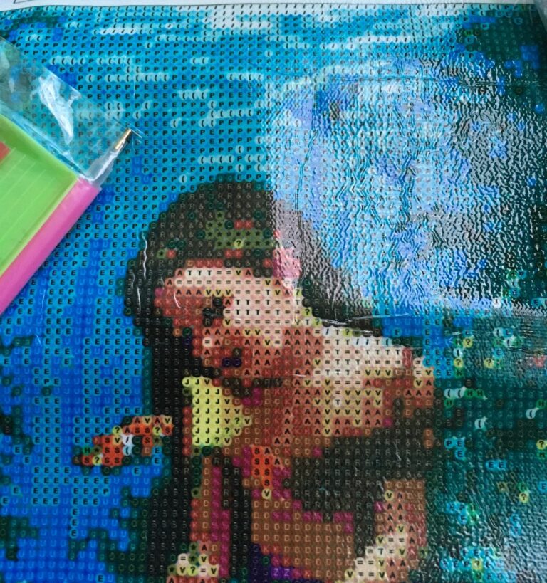 A Beautiful Mermaid Down By The Sea Diamond Painting Kit photo review