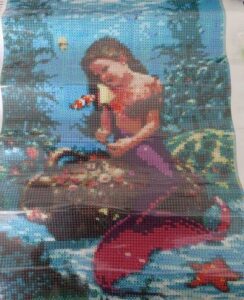 A Beautiful Mermaid Down By The Sea Diamond Painting Kit photo review