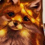 A Little Fox With Lights Diamond Painting Kit photo review